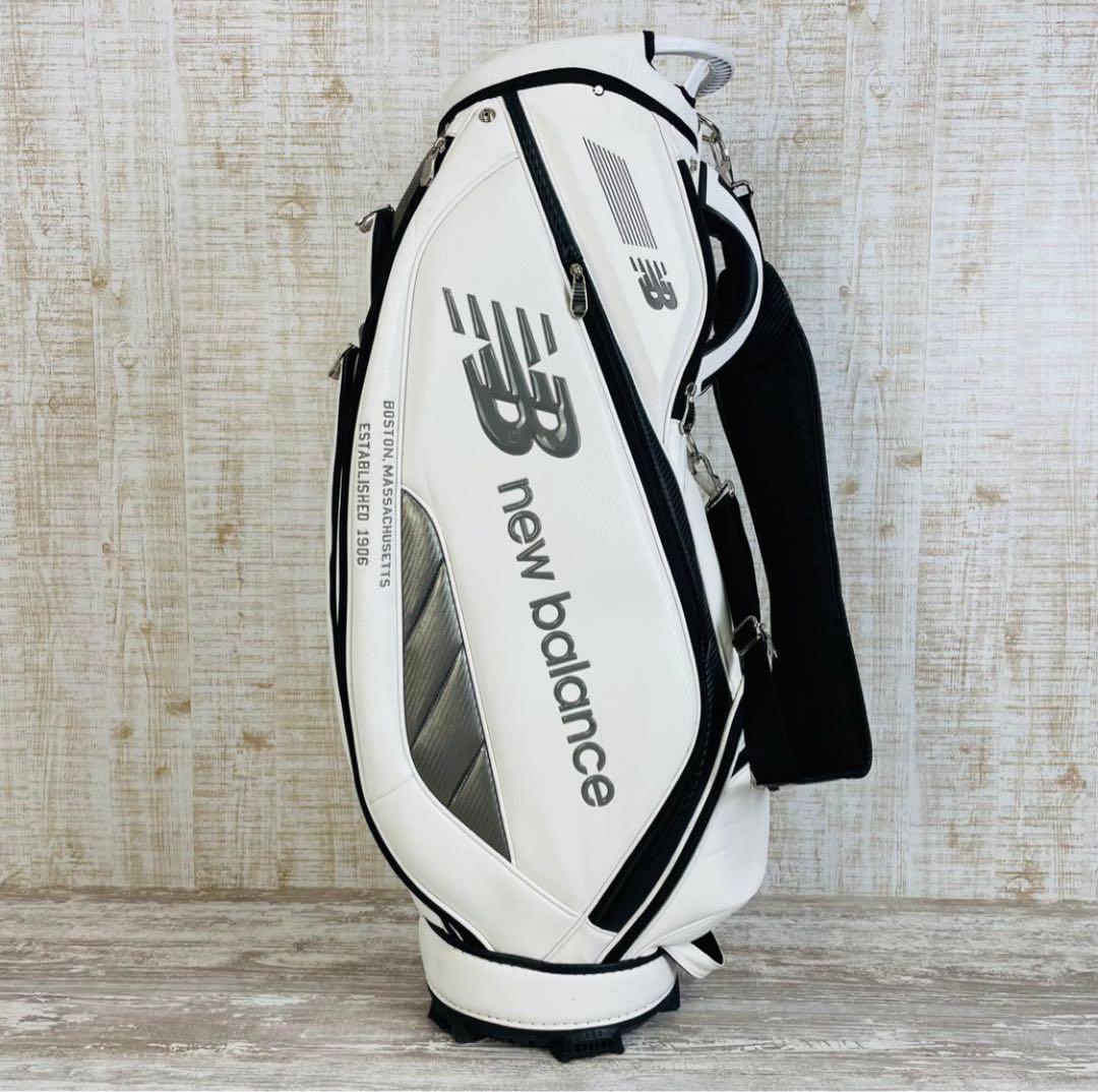 New Balance Golf ツアータイプ 立体ロゴ　キャディバッグ9.5型