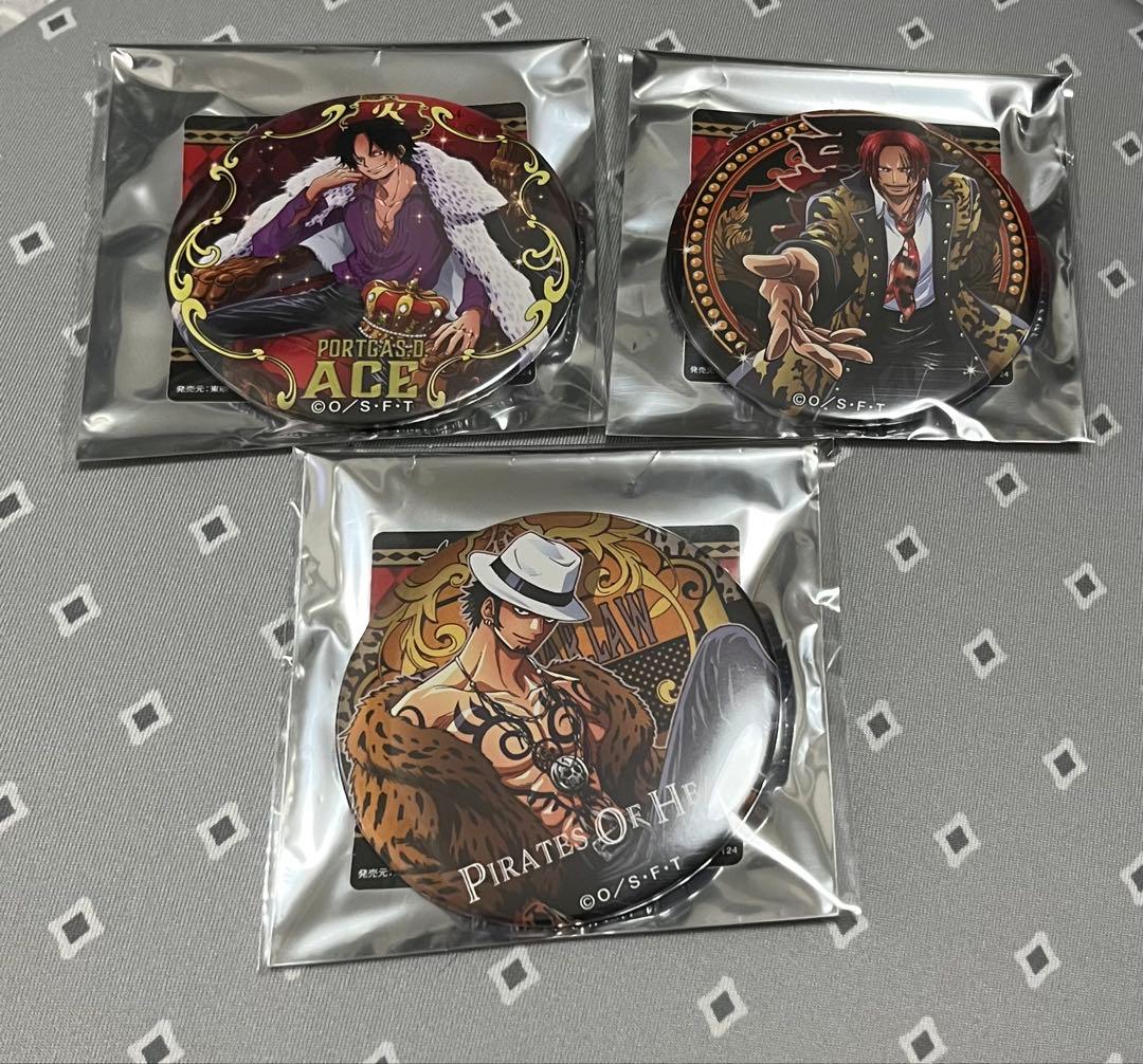 ONE PIECE 輩缶バッジプレミアム