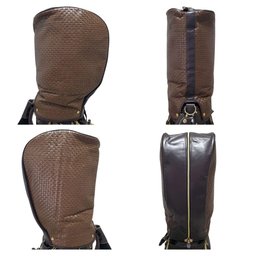 希少 MAJESTY キャディバッグ レザー