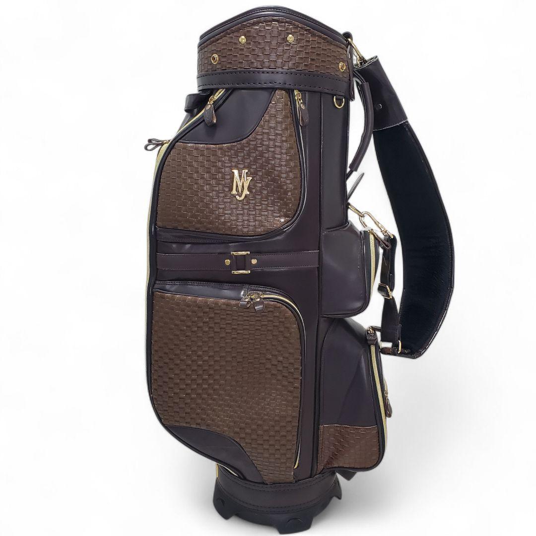 希少 MAJESTY キャディバッグ レザー