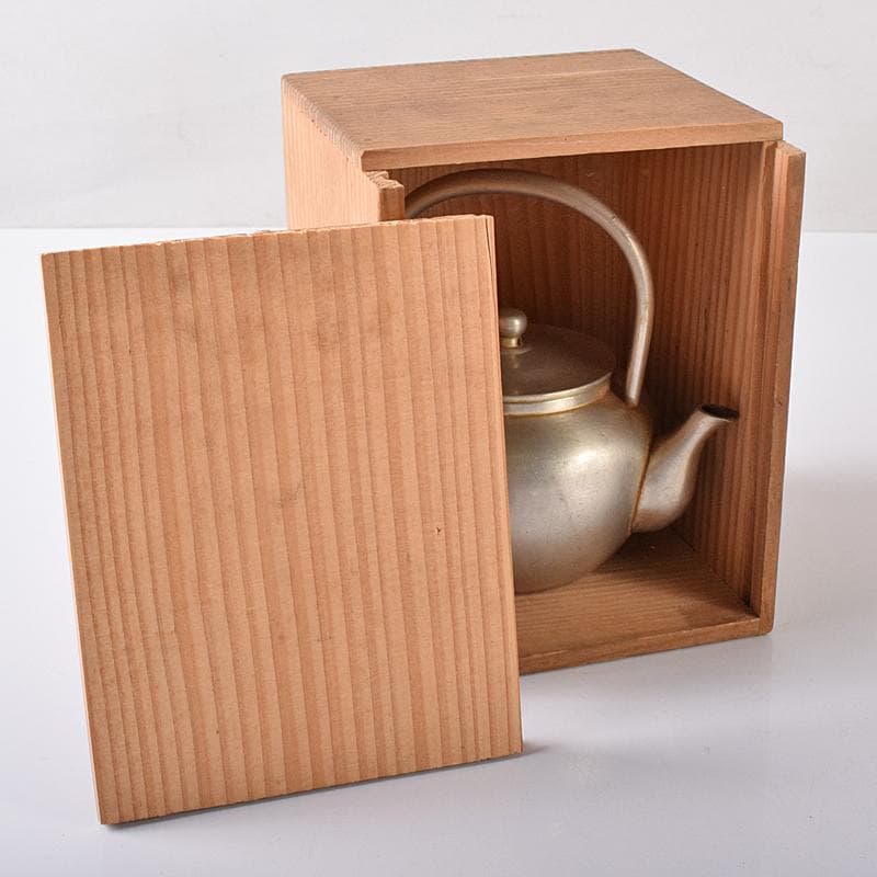 TSUGUMI 　本錫　急須　湯沸かし　約295g　共箱　V　R8219