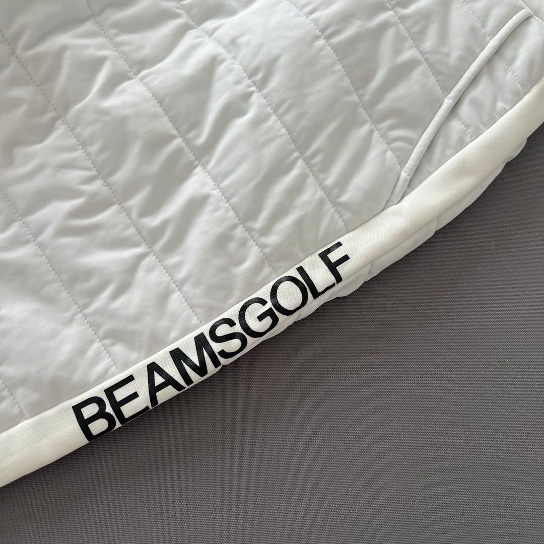 BEAMS GOLF ビームスゴルフ　中綿入り　セットアップ　メンズ　ダウン　白