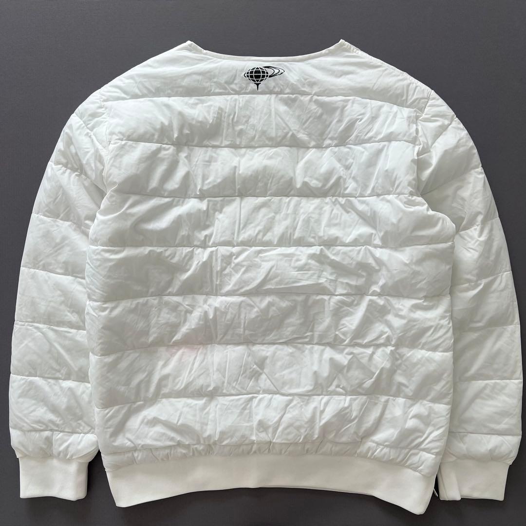 BEAMS GOLF ビームスゴルフ　中綿入り　セットアップ　メンズ　ダウン　白