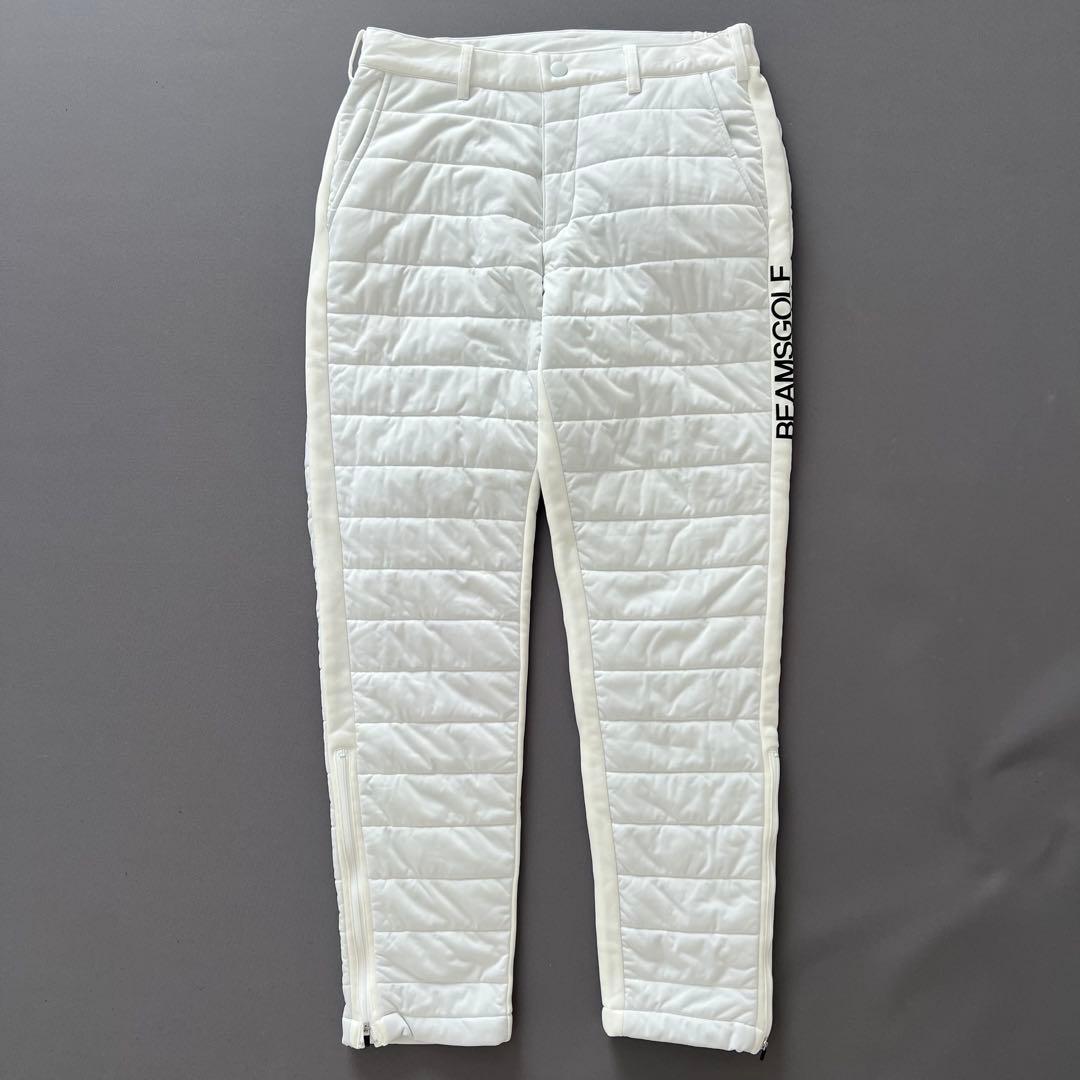 BEAMS GOLF ビームスゴルフ　中綿入り　セットアップ　メンズ　ダウン　白