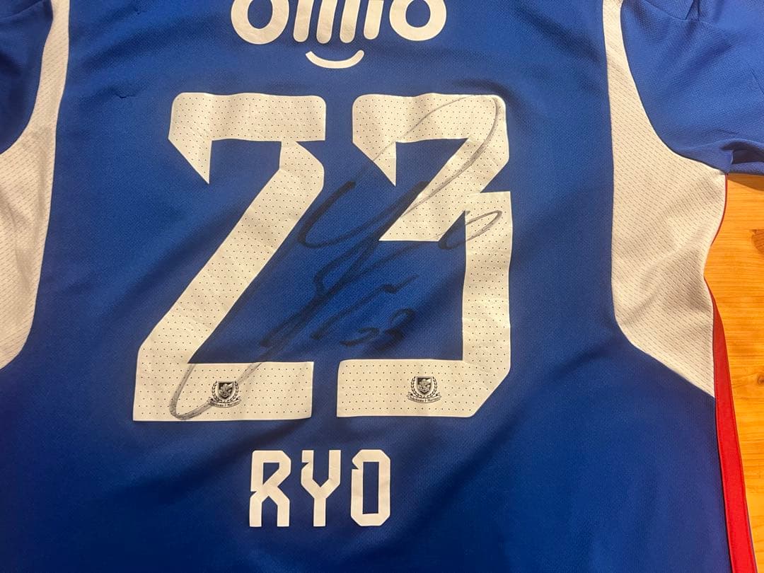 【サイン入り】正規品 横浜F・マリノス 2024 宮市亮 #23 ユニホーム