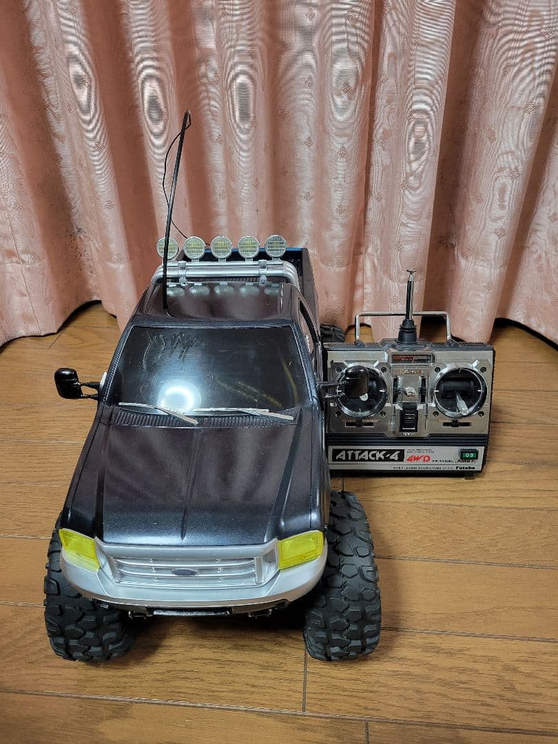 タミヤRC フォードF350 ハイリフト電動RCカー　プロポ、メカ付