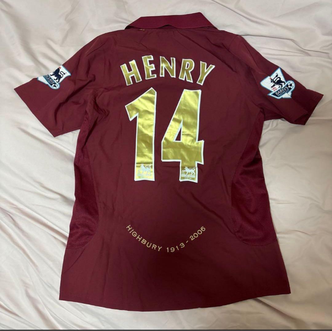 Arsenal アーセナル 05/06 ティエリアンリ ハイバリー ユニフォーム