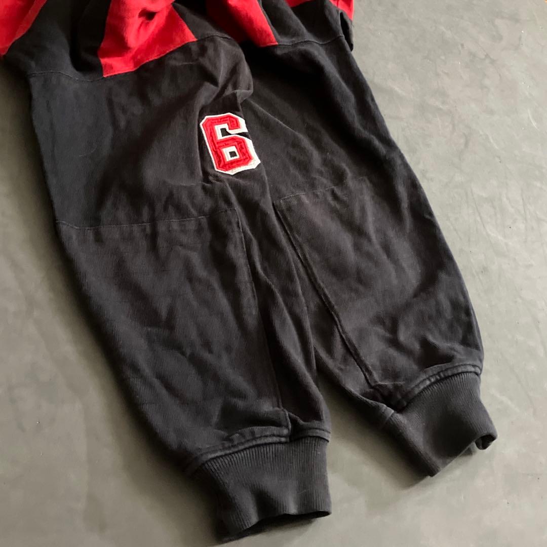 レアモデル◎90s【スリランカ製】ポロスポーツ　太ボーダーシャツvintage