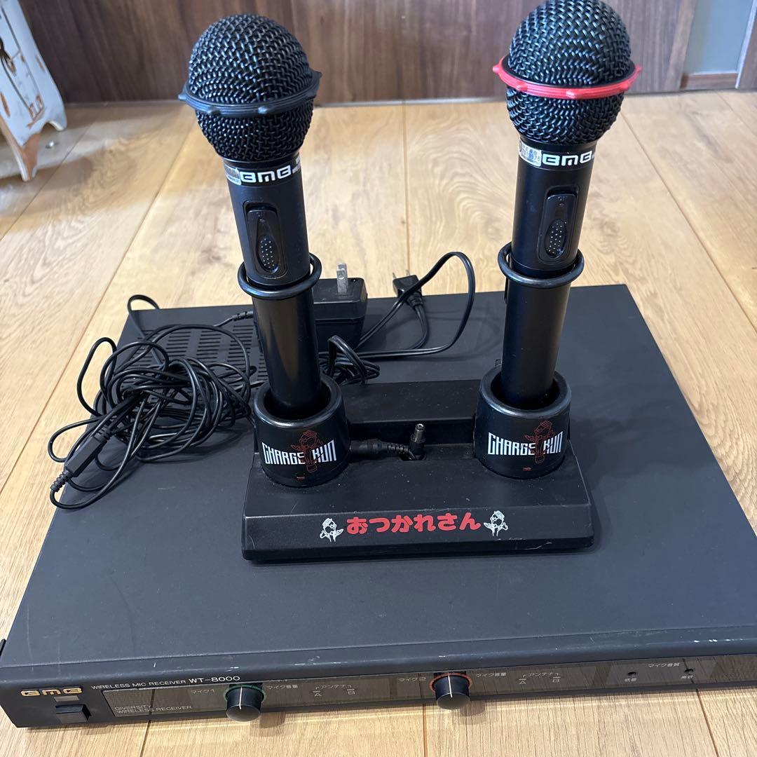 ワイヤレスマイクレシーバーセットBMB WT-8000 WM-840