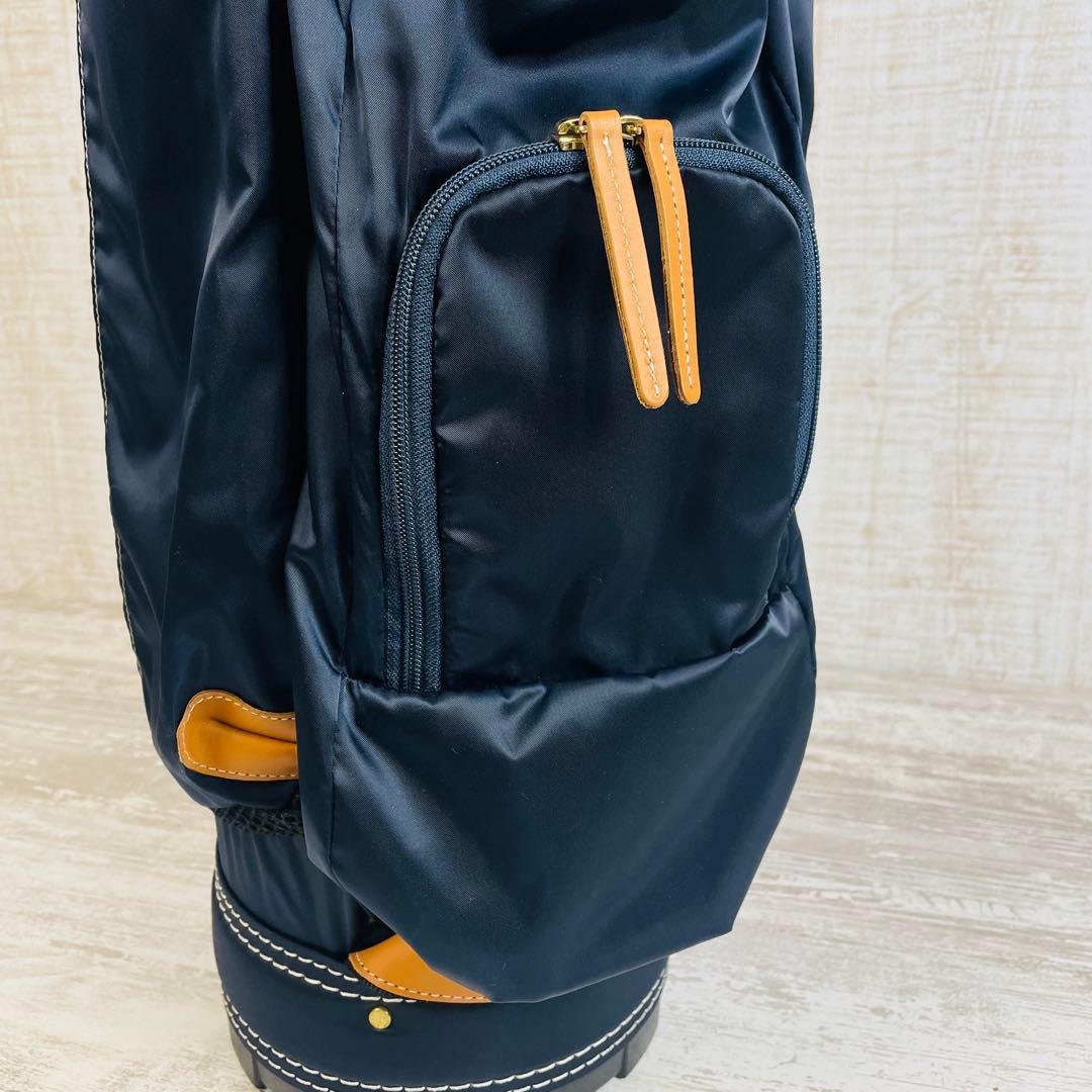 【美品】考英舎コウエイシャ　ハンドメイド　キャディバッグ　高密度ツイルナイロン