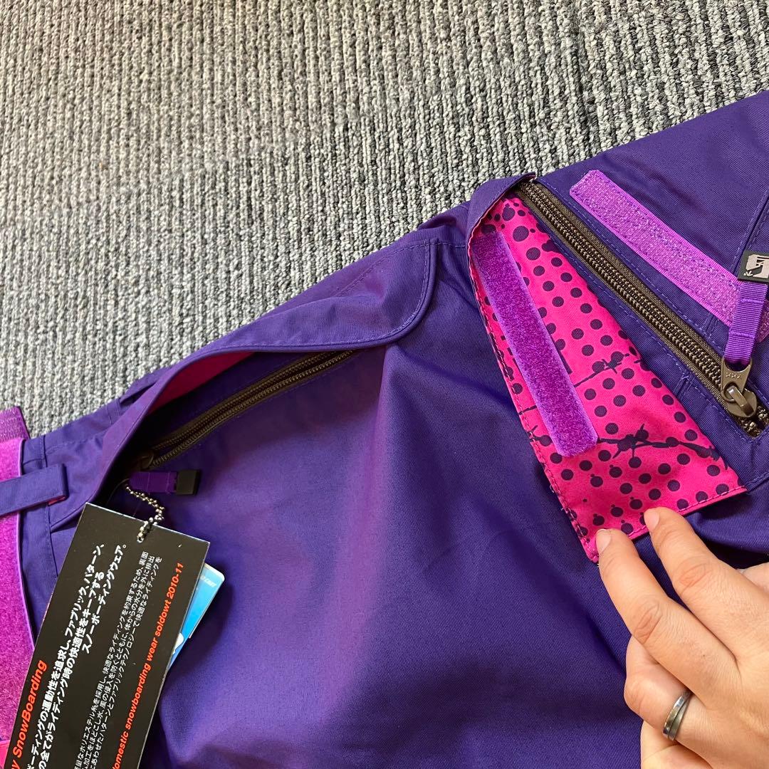 未使用　ソールドアウト SOLD OWT スノボウェア　パンツ　メンズ　M