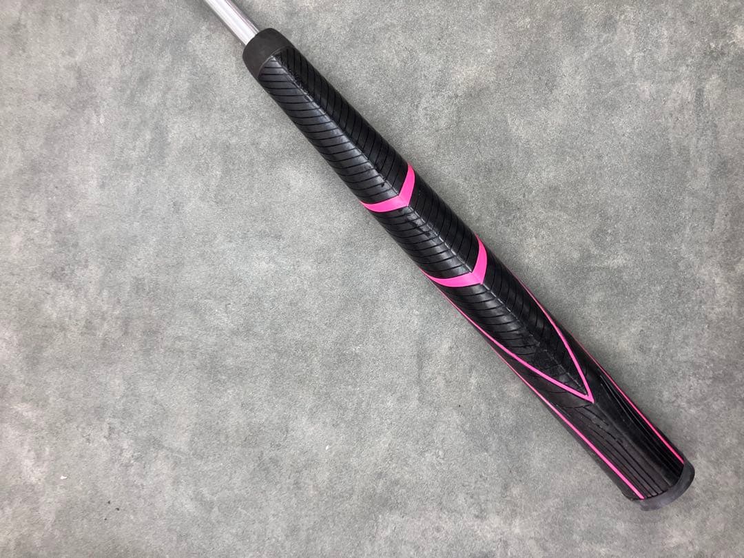 かわいい！ヒョウ柄　マレットパター PINK-DIAMOND PM-1 ゴルフ