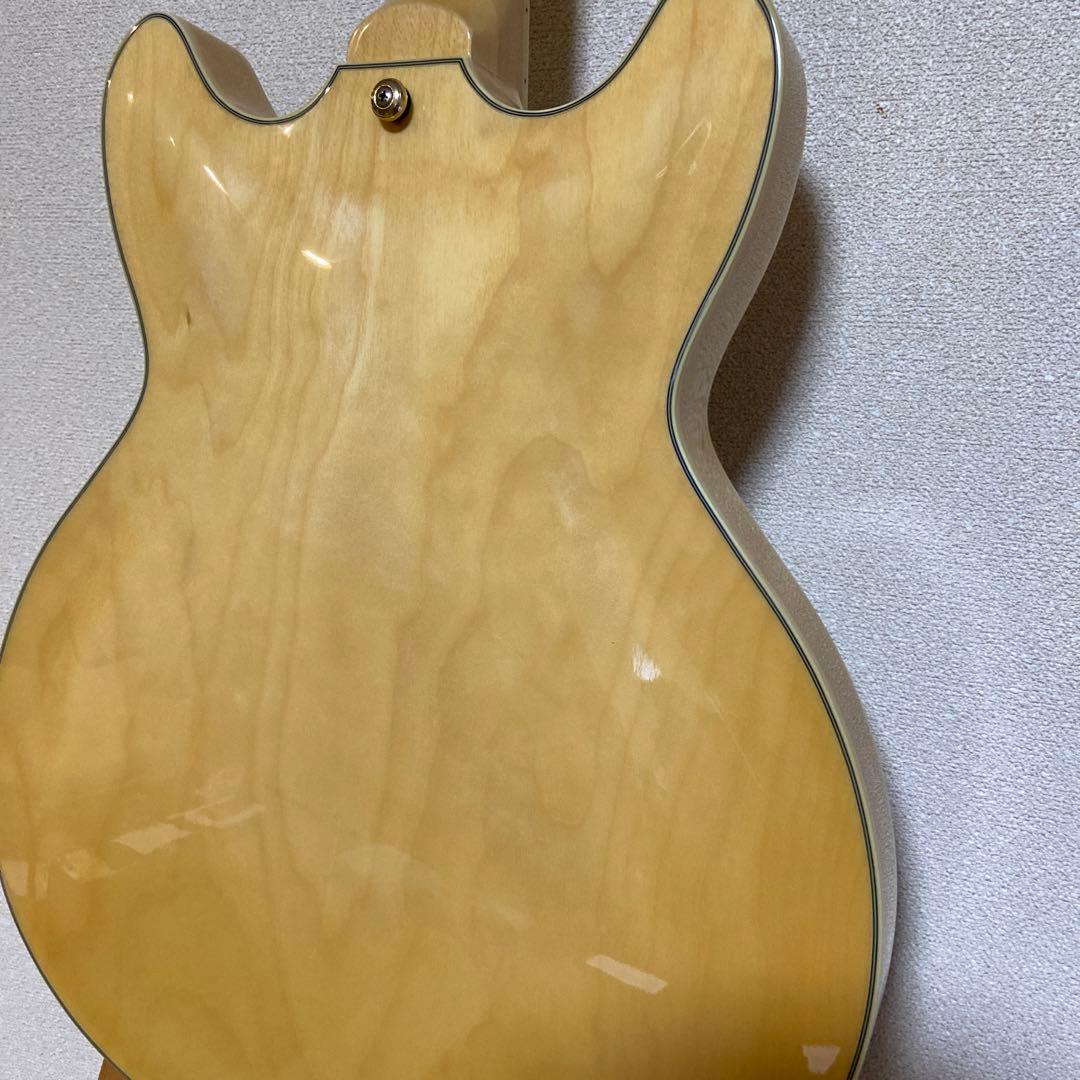 Washburn HB-35 NK セミアコ エレキギター フレイムメープル