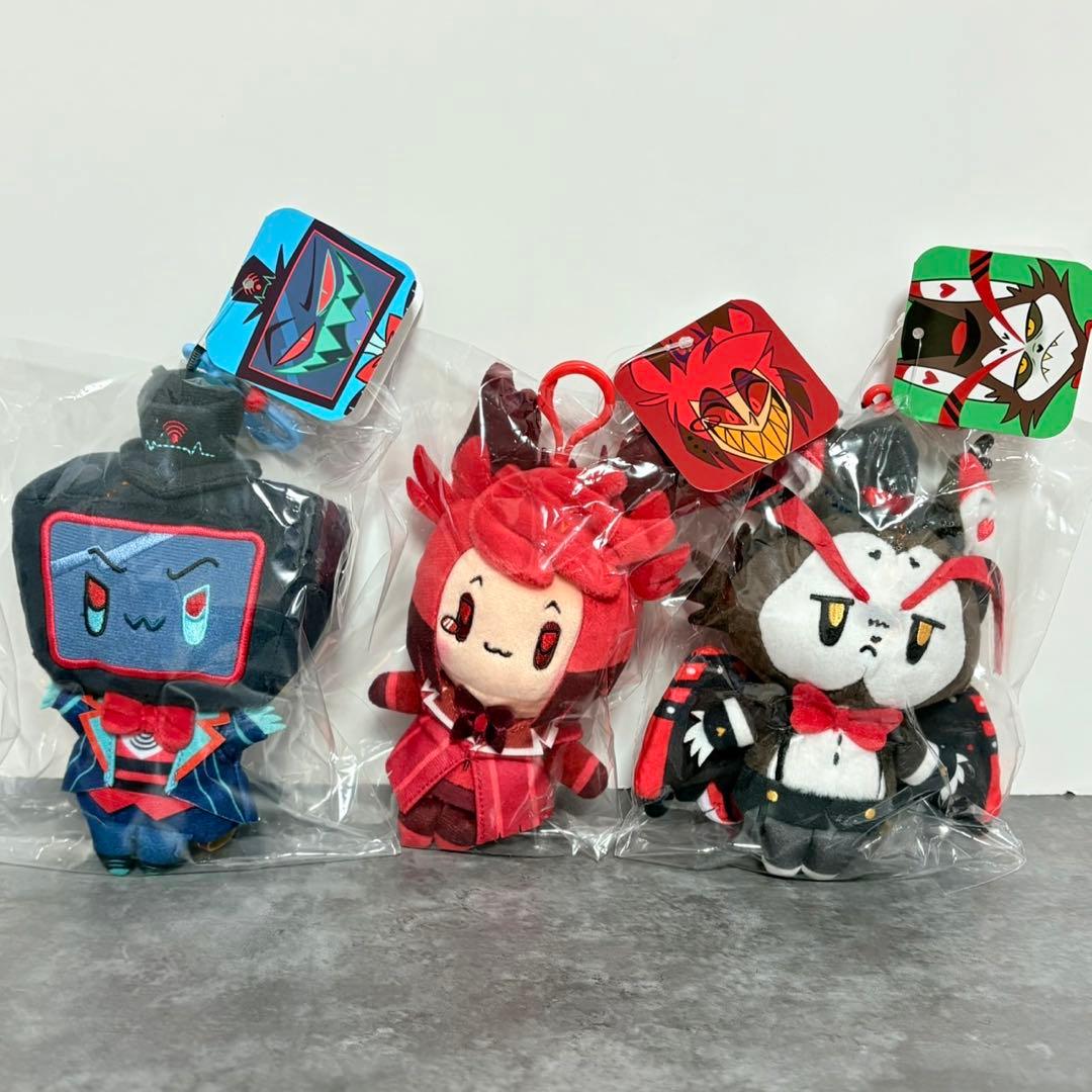 HAZBIN HOTEL おすわりマスコット　アラスター　　ヴォックス　ハスク