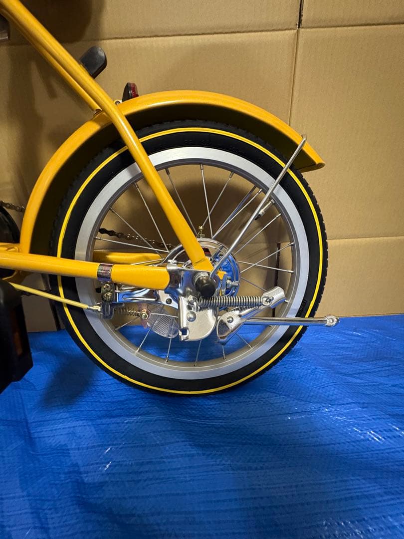 【堀川版】ATENZAアテンザ 折り畳み自転車　イエロー 16 新品未使用