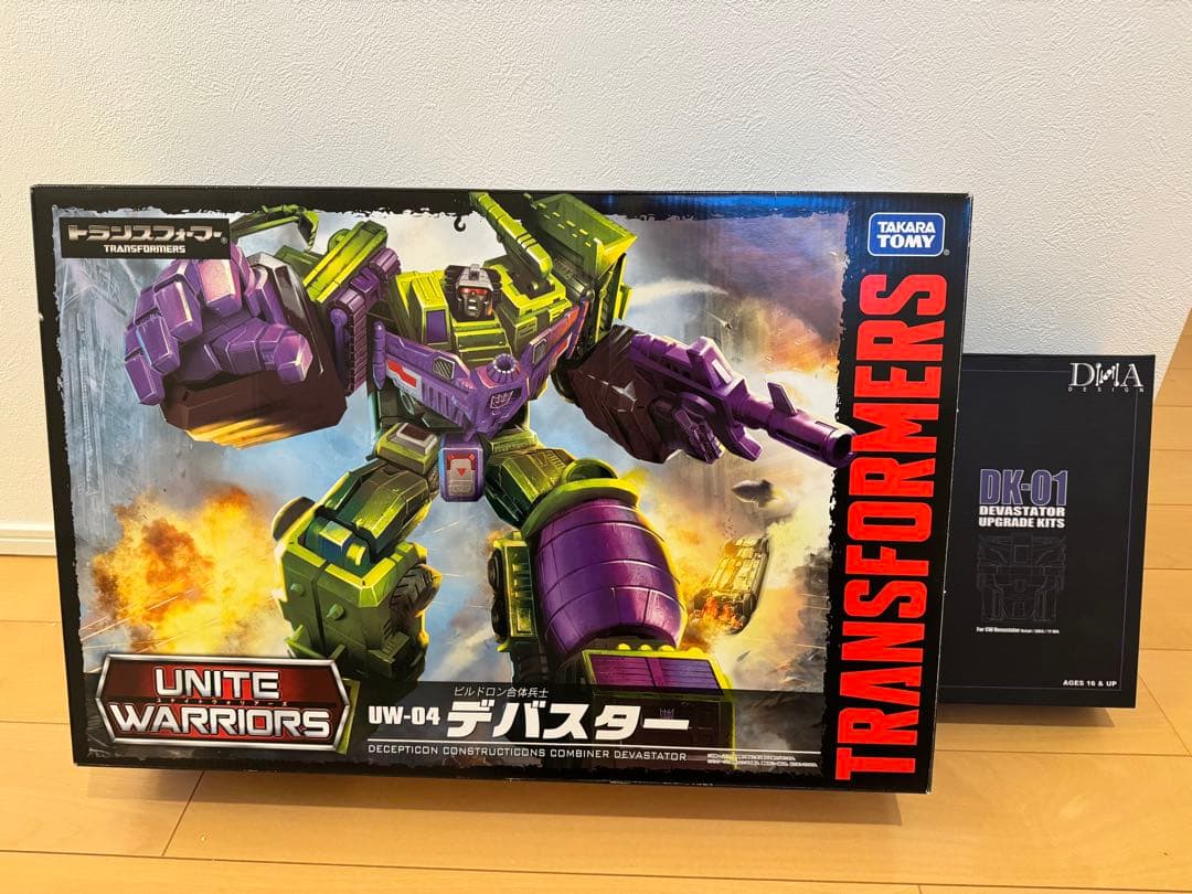 トランスフォーマー ユナイトウォリアーズ UW-04 デバスター & DNA
