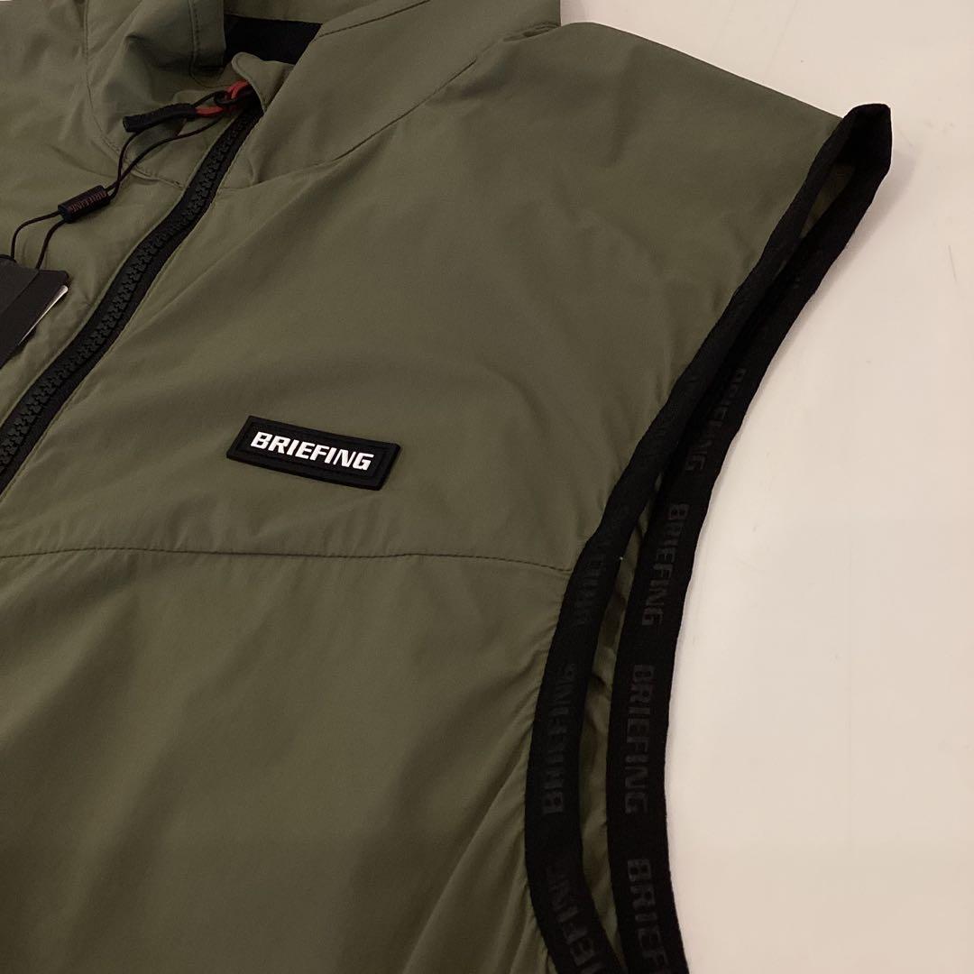 新品　BRIEFING　正規品　MENS WIND VEST オリーブM