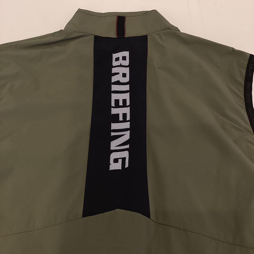 新品　BRIEFING　正規品　MENS WIND VEST オリーブM