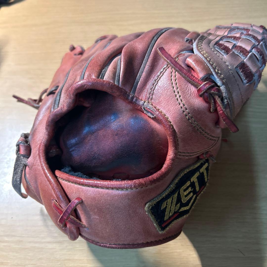 ZETT硬式内野手用グローブ