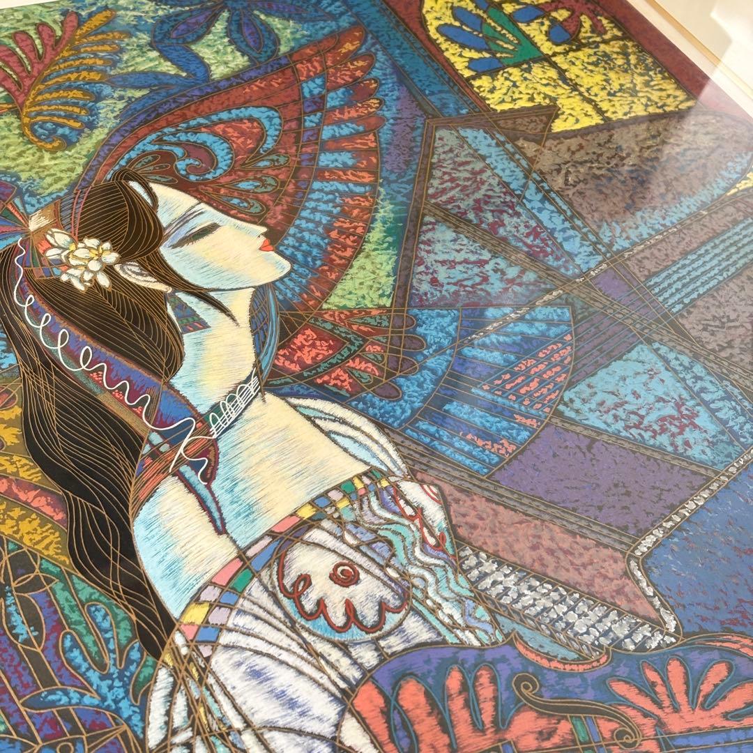 陳貴平　平和の詩　初シルクスクリーン版画作品　ART VIVANT