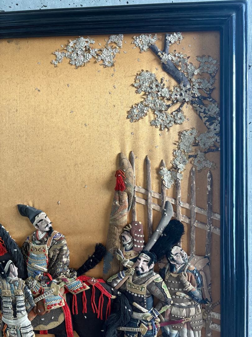 押し絵　額　大作　97cm×82cm