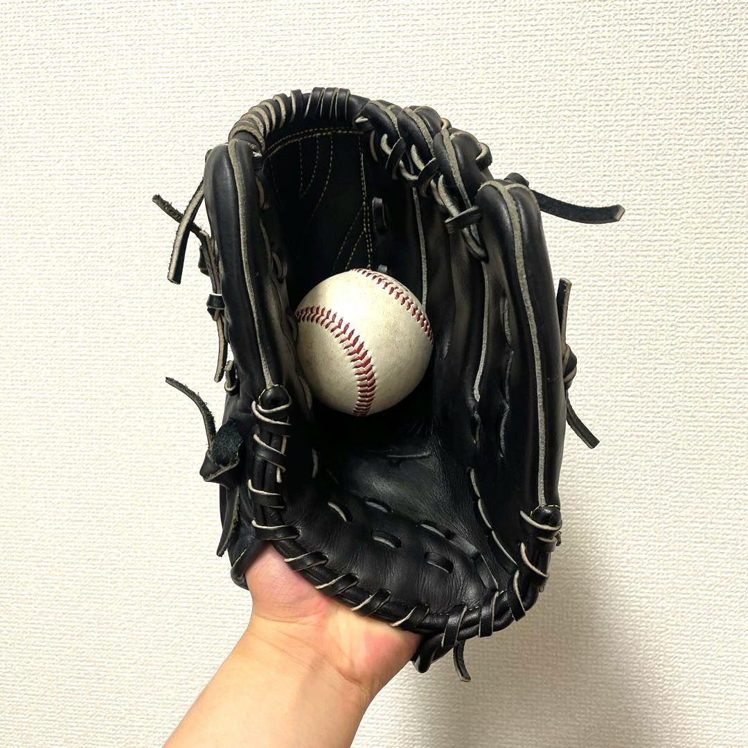 314 ミズノ グローバルエリートGA 極美品 軟式 少年 投手用グローブ