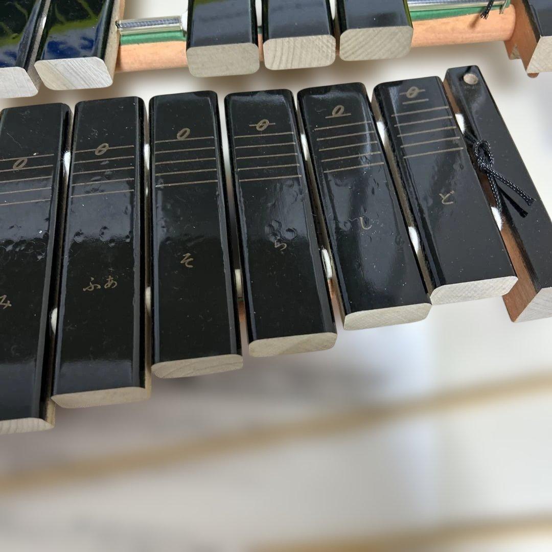 美品✨YAMAHA ヤマハ 卓上木琴 No.185 楽器 木琴 30音