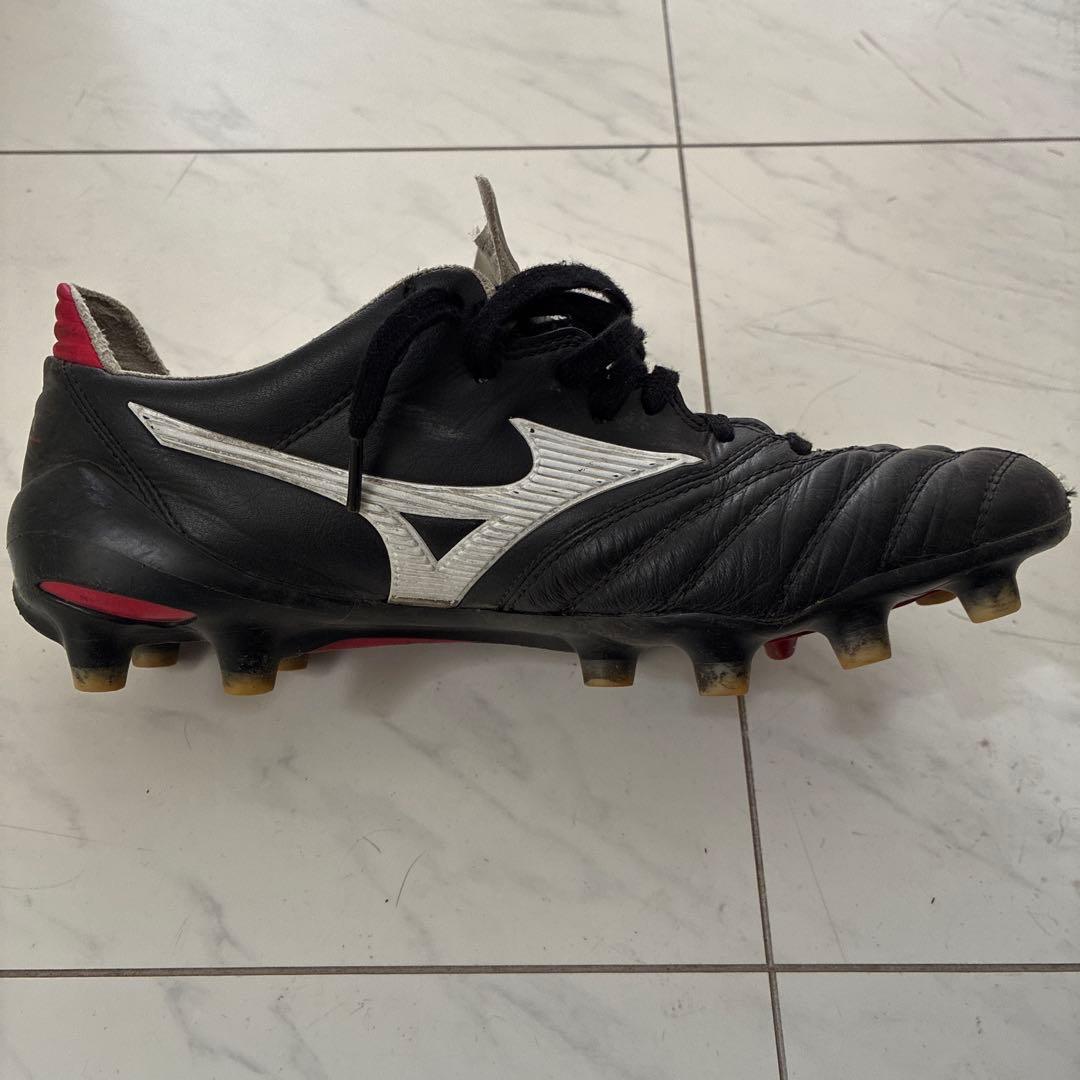 Mizuno Morelia サッカーシューズ ブラック/レッド