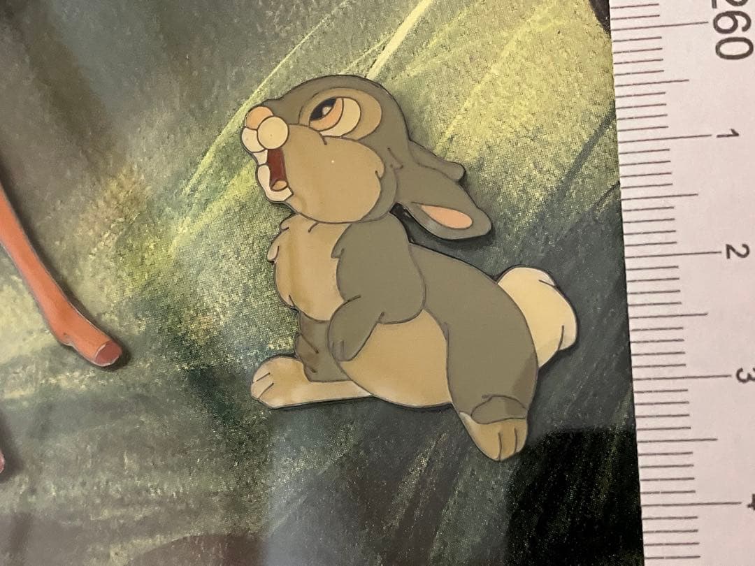 レア　限定品　ディズニー バンビ ピンバッジ　額装　ピンアート　アートフレーム