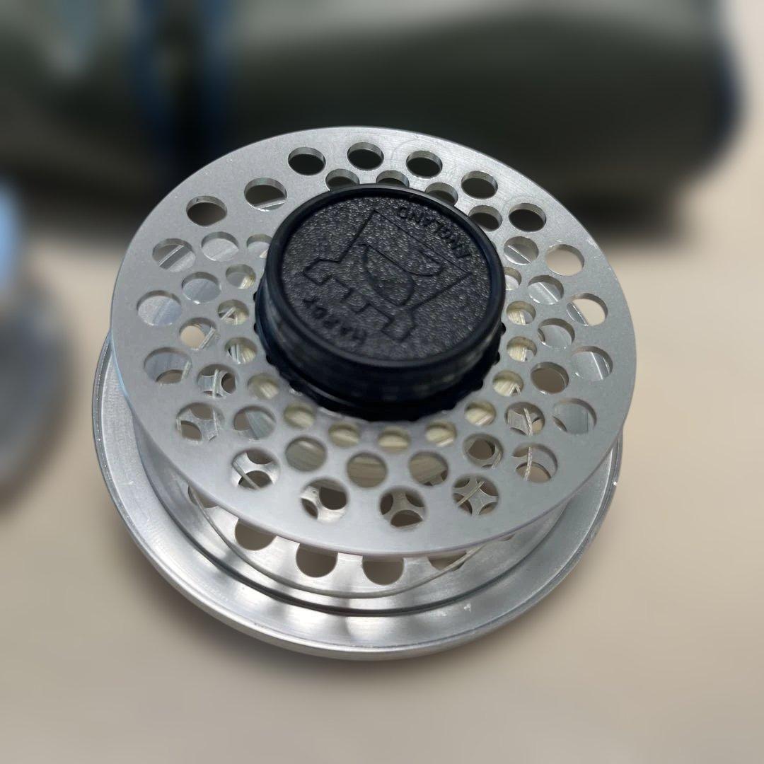 SUSSEX 56 フライリール アルミ製 替スプール付