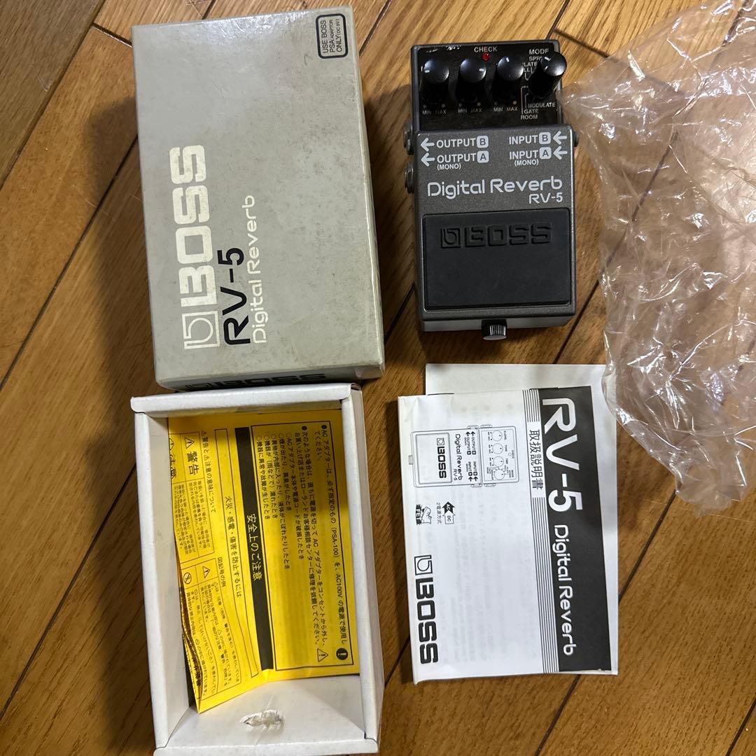 BOSS デジタルリバーブ RV-5 箱有り