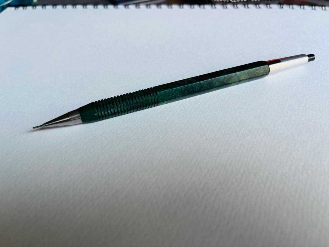 緑陽工房　pg5 カスタム軸　スタビライズドウッド　緑　廃番