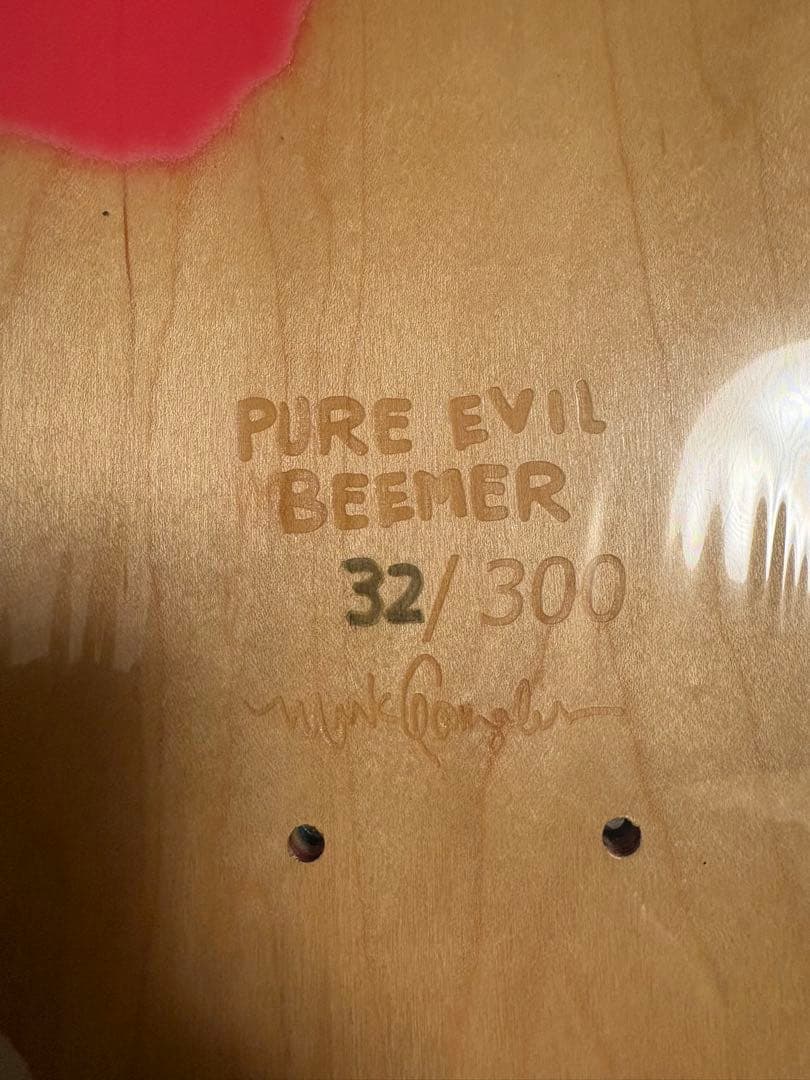 スケートボード Krooked mark gonzales Pure Evil Beemer