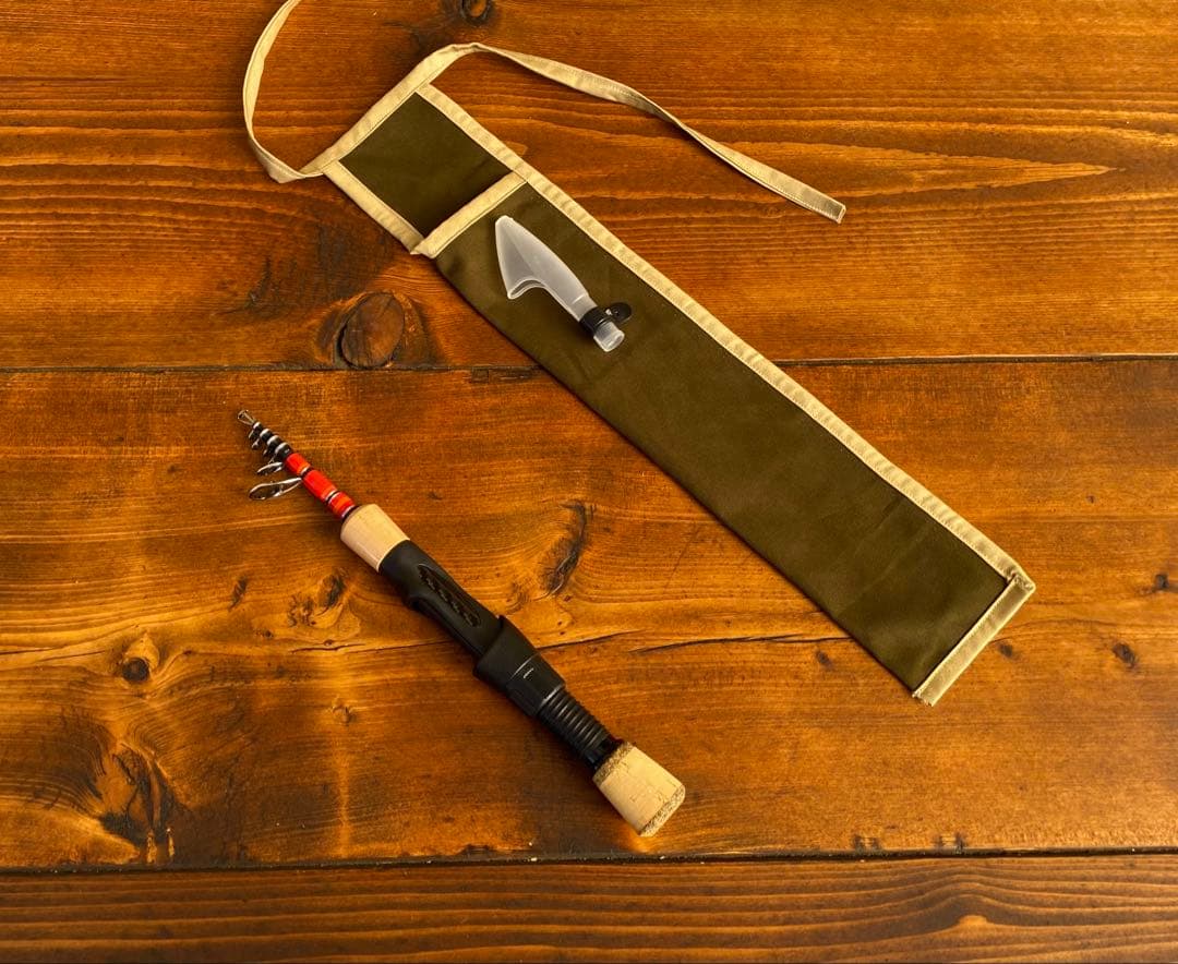 ハンドメイドロッド　478UL トラウトロッド 超コンパクト　渓流釣り　山女魚