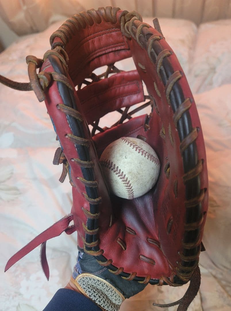 ミズノプロオプションオーダーグラブ&ファーストミット(ダイバーシティーブルー)