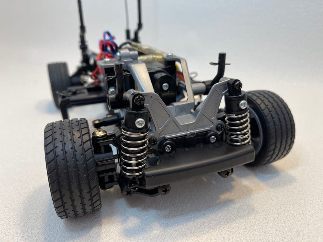 タミヤ ラジコン 1/10 ローバー ミニクーパー レーシング！