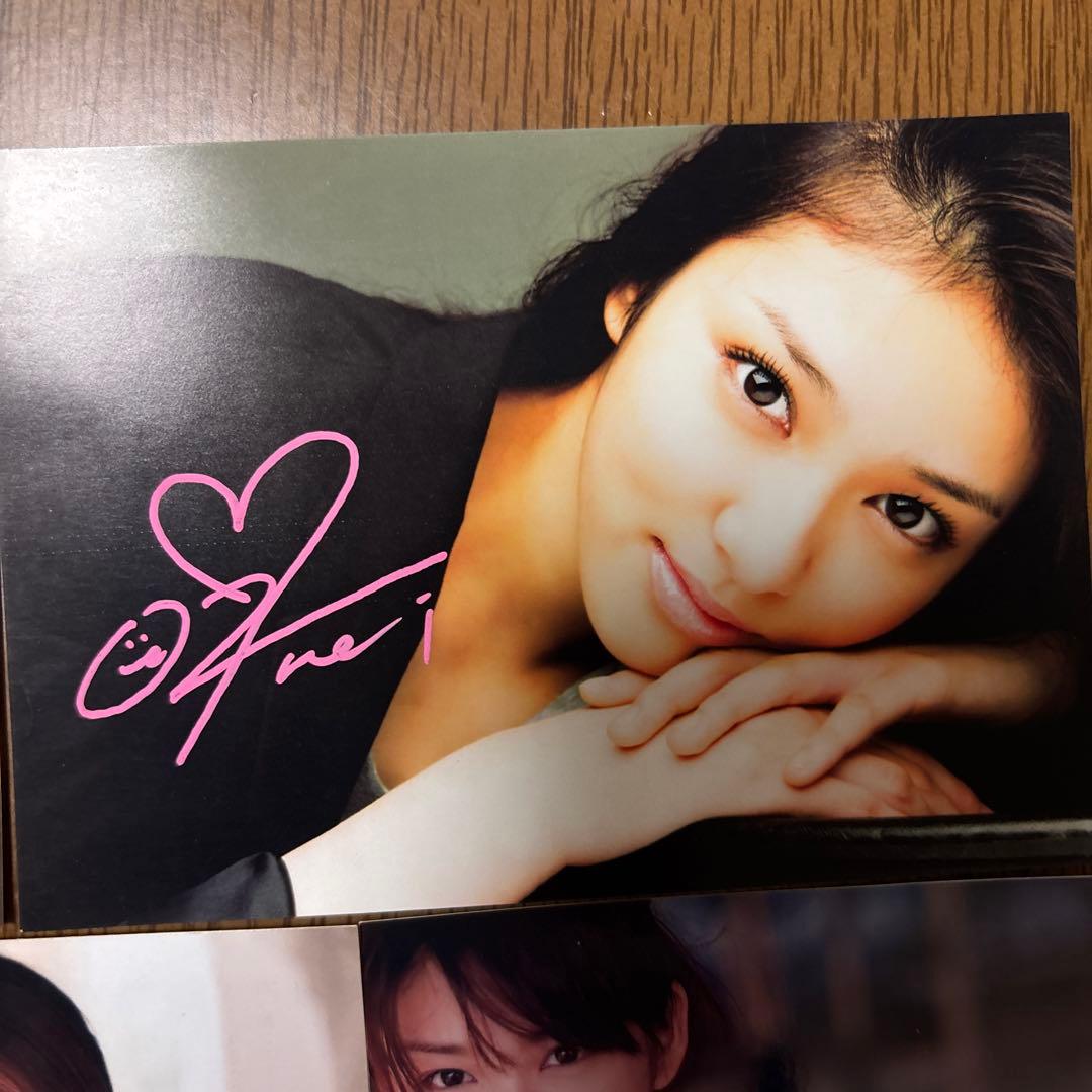 武井咲　直筆サイン入り生写真5枚セット