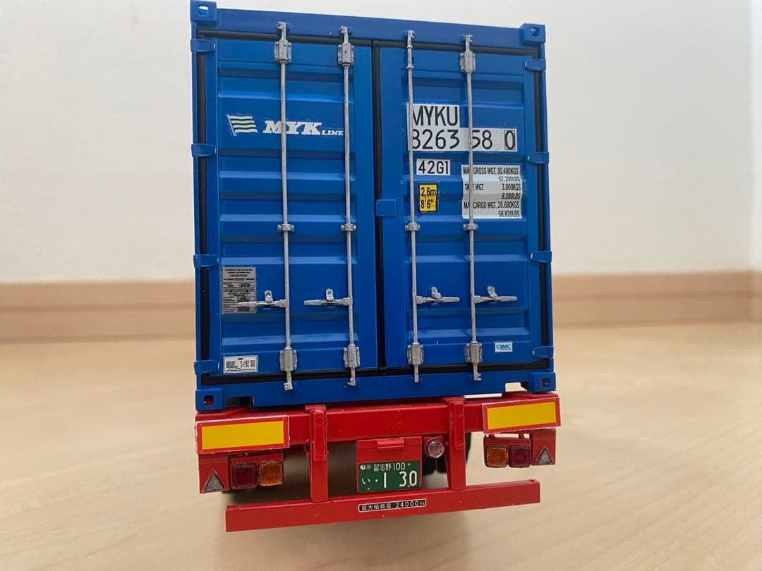 1/32 ヘビーフレイト‼️海上コンテナ40feet 完成品‼️