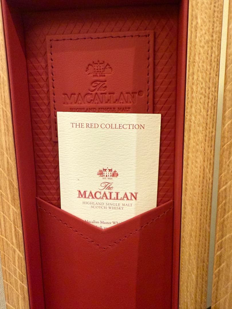 THE MACALLAN 40年 700ml 空瓶 1本 化粧箱1個