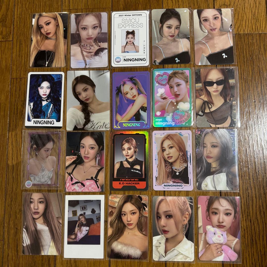 aespa ニンニン トレカ