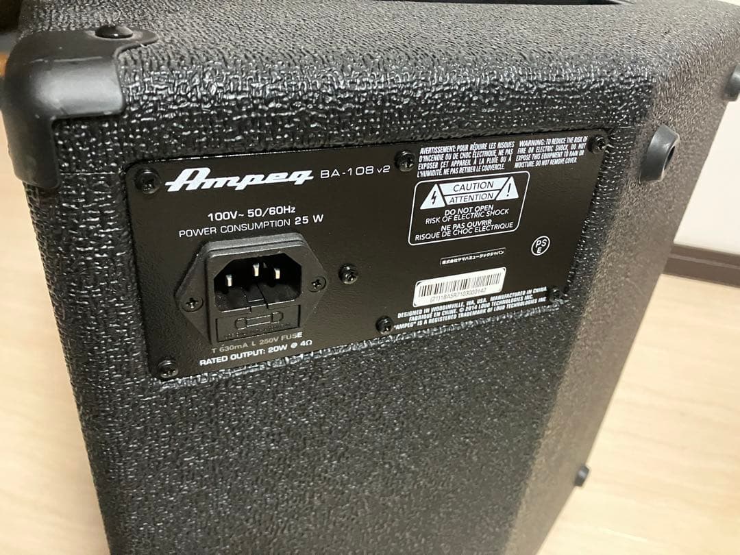 Ampeg BA-108v2 ベースアンプ 25W