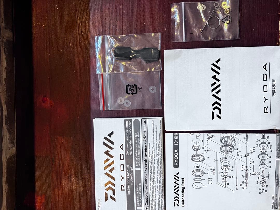 しゅぺ　Daiwa RYOGA 1016H RCSコルクノブ付　箱無