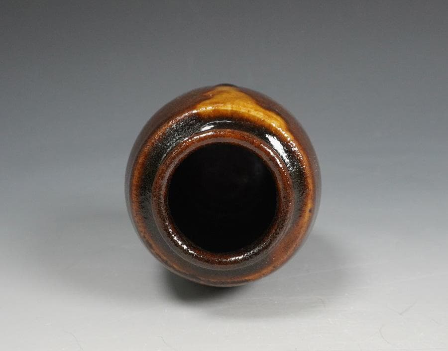 ろ*み様 一陶 瀬戸茶入 金剛金襴仕覆 共箱 茶道具