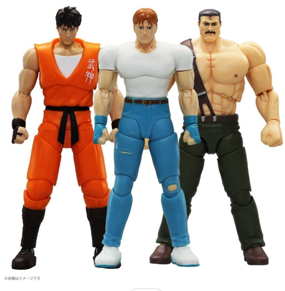 ファイナルファイト 52TOYS コーディー ガイ ハガー フィギュア セット