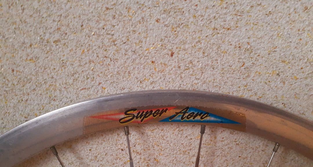 ARAYA Super Aero 650C 完組ホイール× 2本 ヴィンテージ