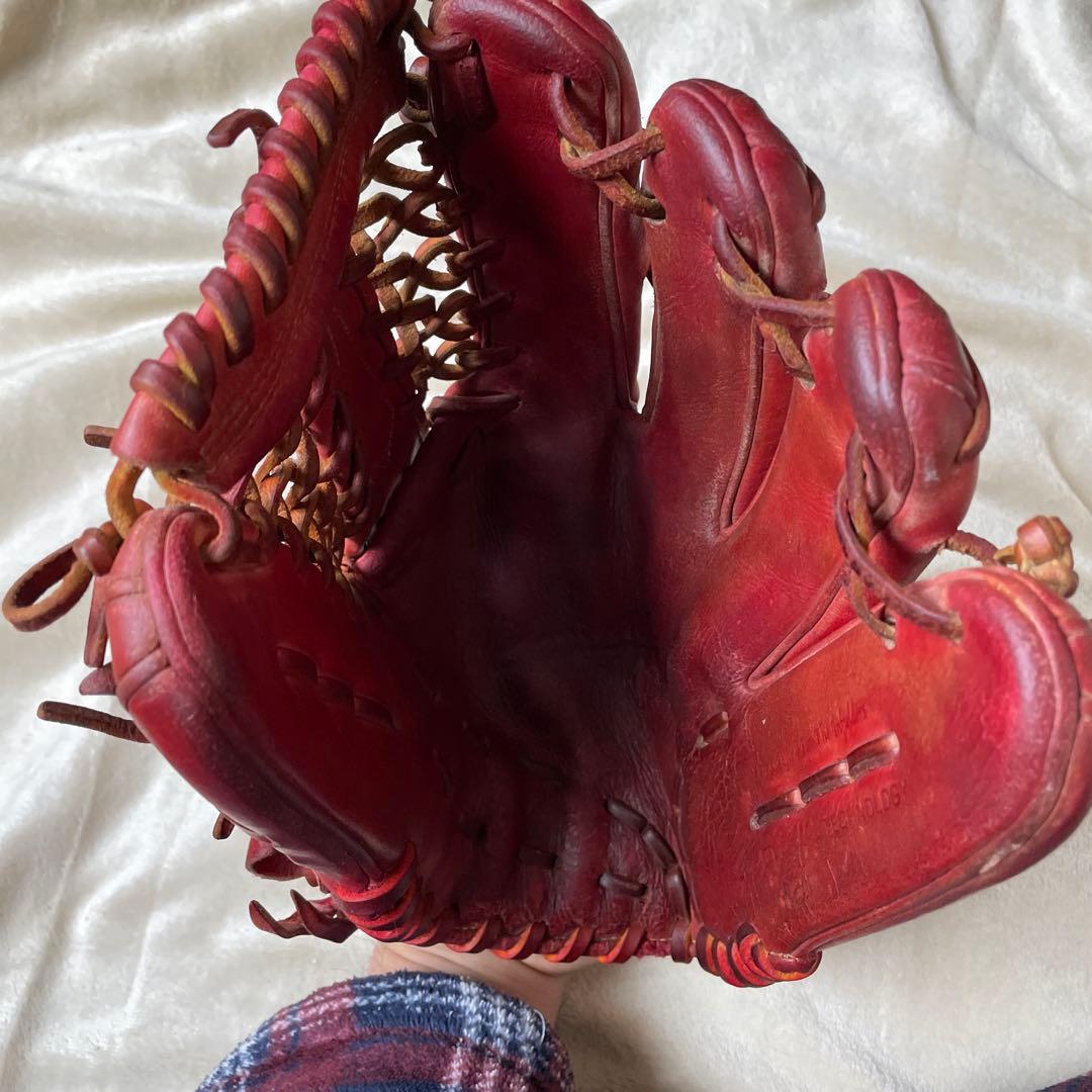 魔界ポケット。ウィルソンスタッフ　デュアルWilson 硬式野球グローブ