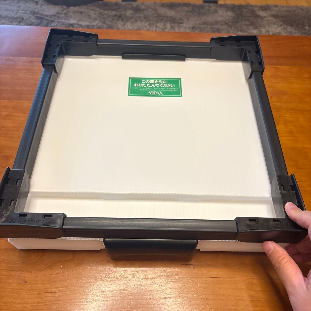 ディスクユニオン 折りたたみレコードコンテナ2 個セット