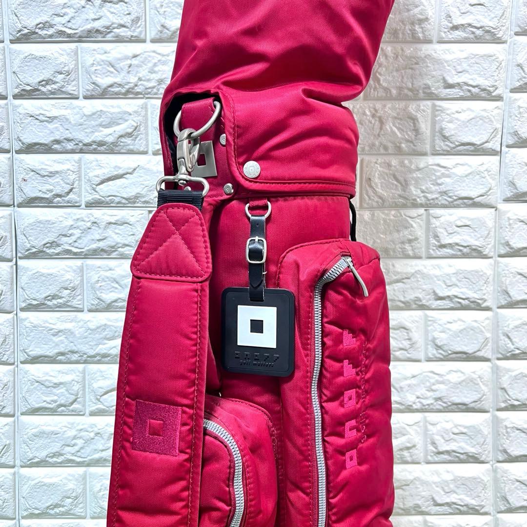 オノフ　onoff レディース　キャディーバッグ　軽量　レッド　可愛い