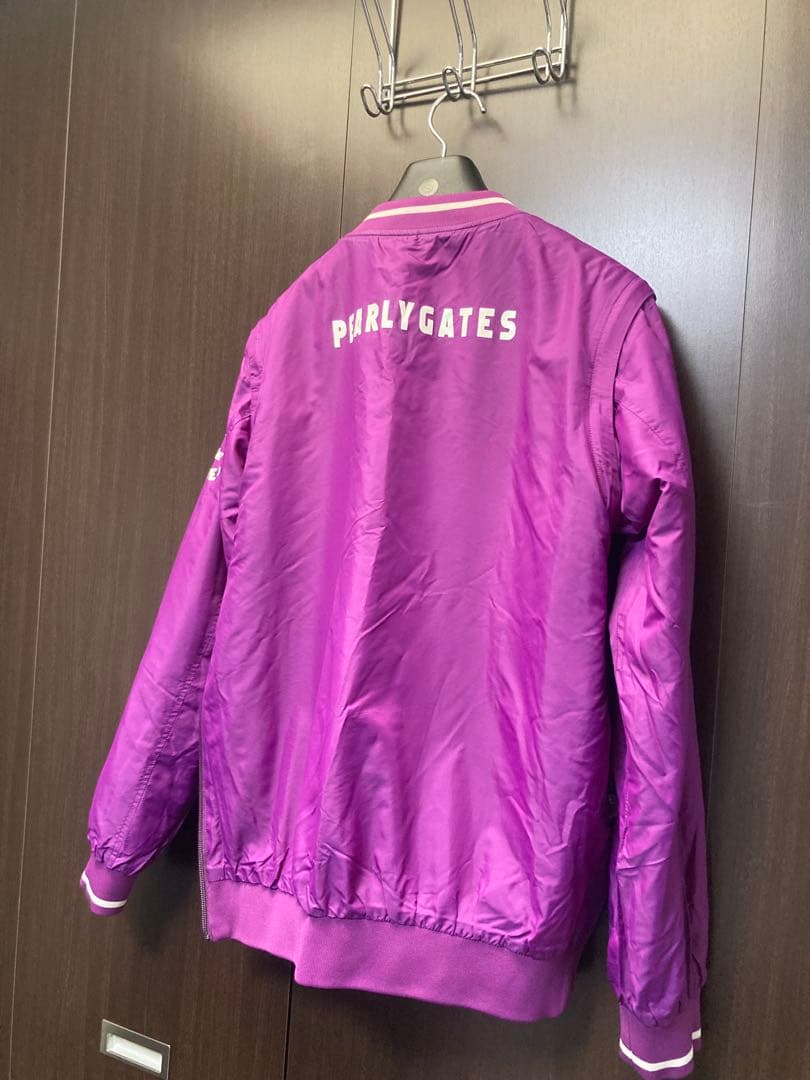 【美品】※送料無料※PEARLY GATES リーバシブルダウンジャケット