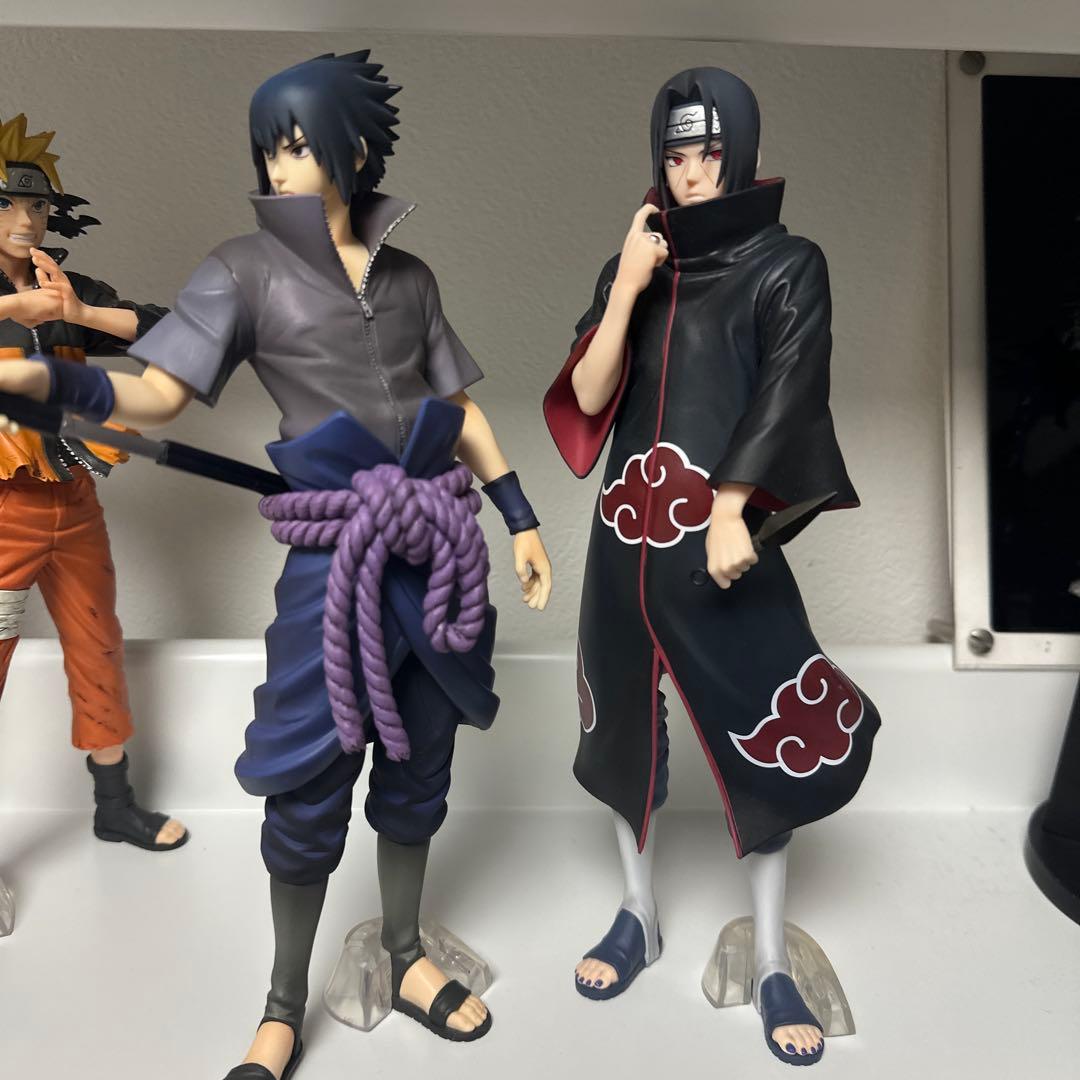 NARUTO ナルト 疾風伝 一番くじ 忍ノ絆 サスケB賞　イタチＤ賞